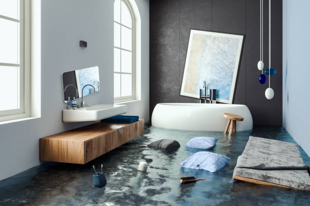 Water damage restoration process in North Great River, NY